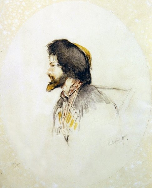 Ritratto di un gentiluomo orientale da John Frederick Lewis
