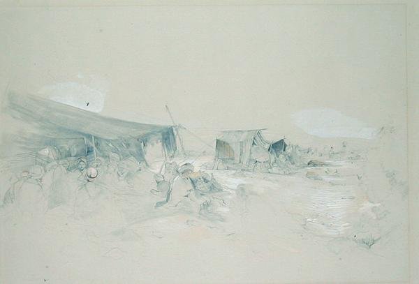 Il deserto del Monte Sinai da John Frederick Lewis