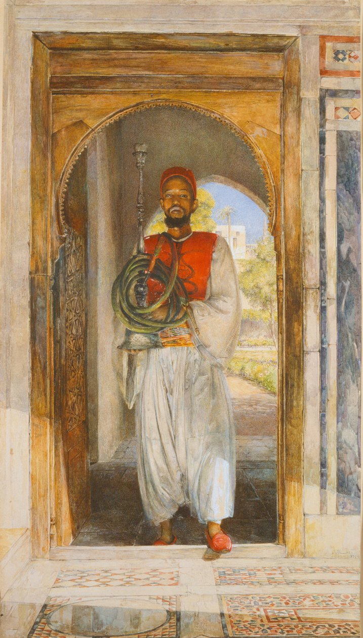 Il Portatore di Pipa, 1859 da John Frederick Lewis