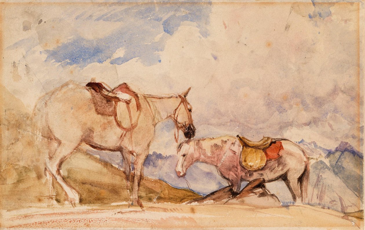 Due cavalli da John Frederick Lewis