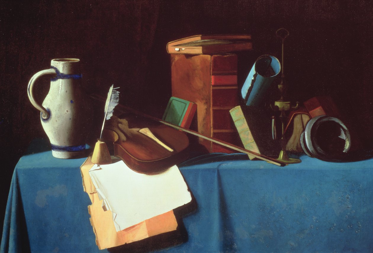 Tavolo con violino da John Frederick Peto
