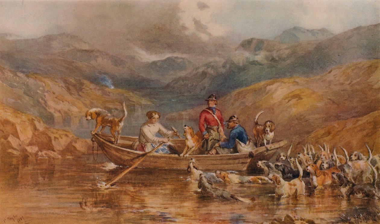 Il traghetto delle Highlands da John Frederick Tayler