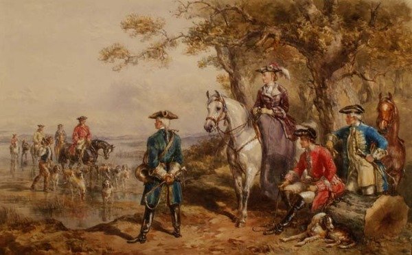 La caccia alla lontra da John Frederick Tayler
