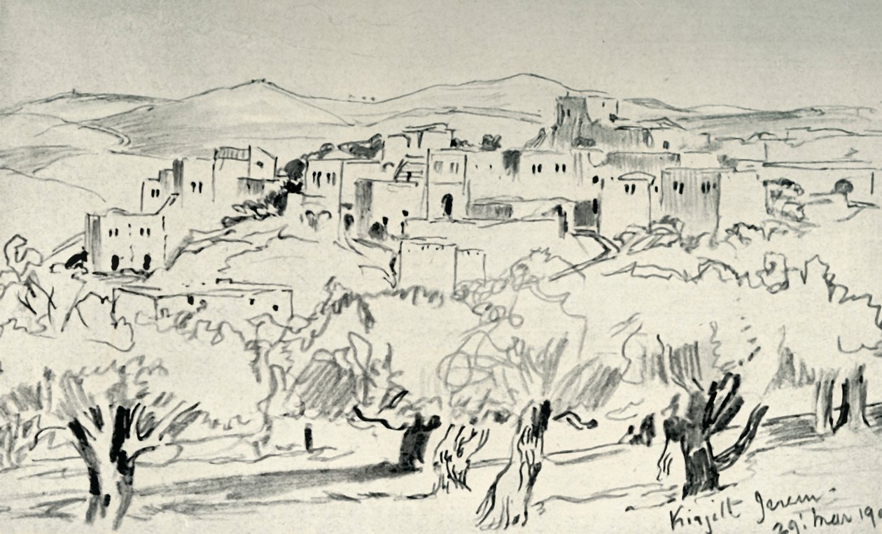 Kirjath-Jearim, 1902 da John Fulleylove