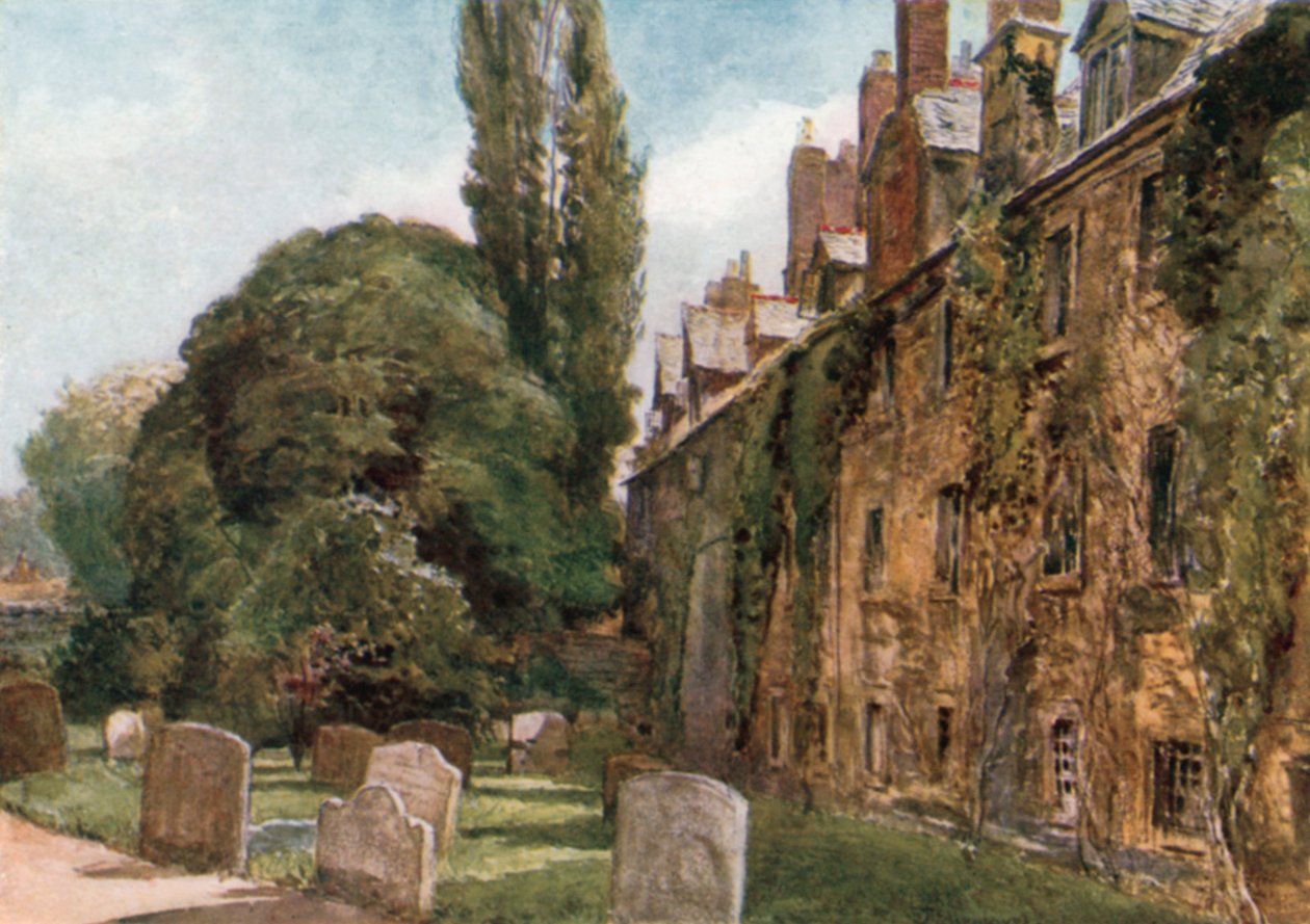 Sala di St Edmund (litografia a colori) da John Fulleylove