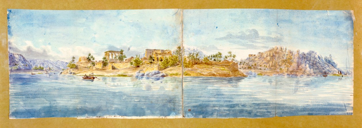 Paesaggio, Egitto da John Gardner Wilkinson