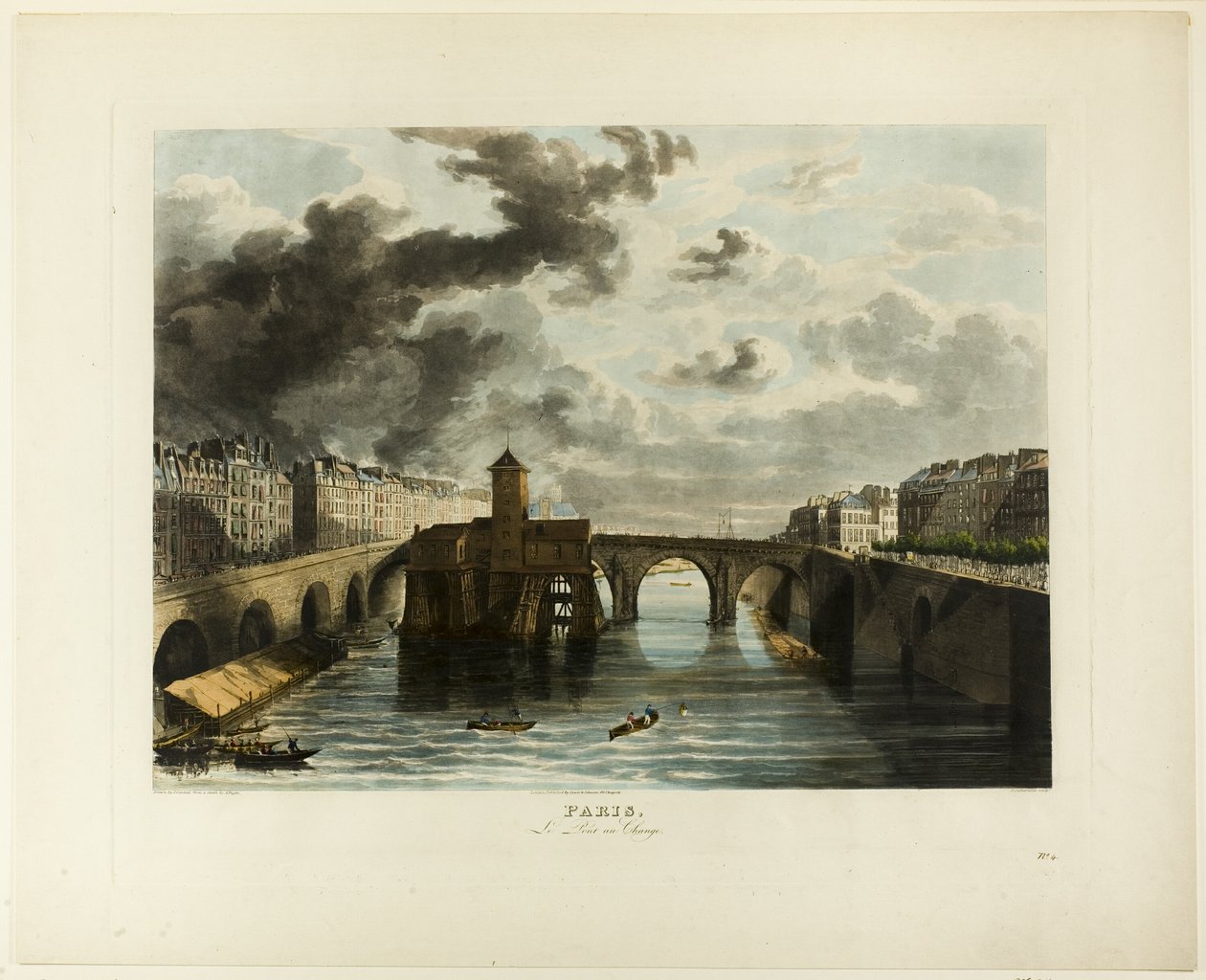 Parigi, Le Pont-au-Change da John Gendall