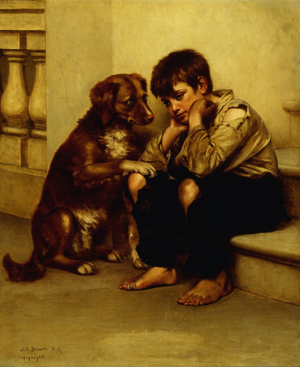 Migliori amici da John George Brown