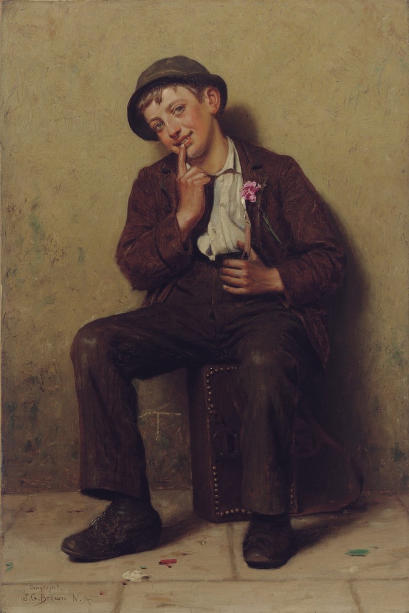 Riccio di strada da John George Brown