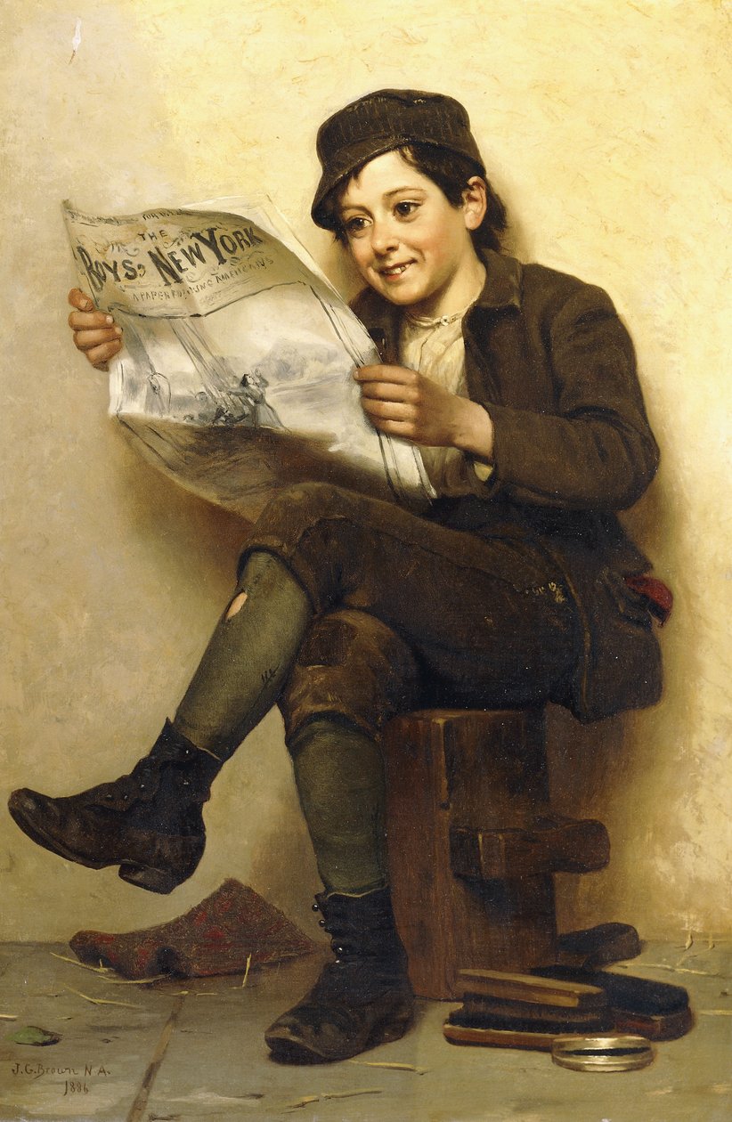 I ragazzi di New York, 1886 da John George Brown