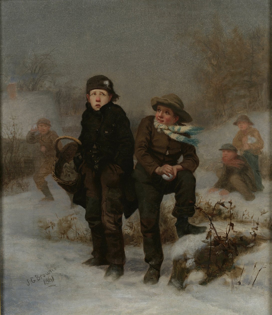 La vittima da John George Brown
