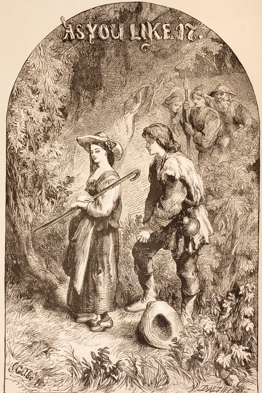 Illustrazione per Come vi piace, da 