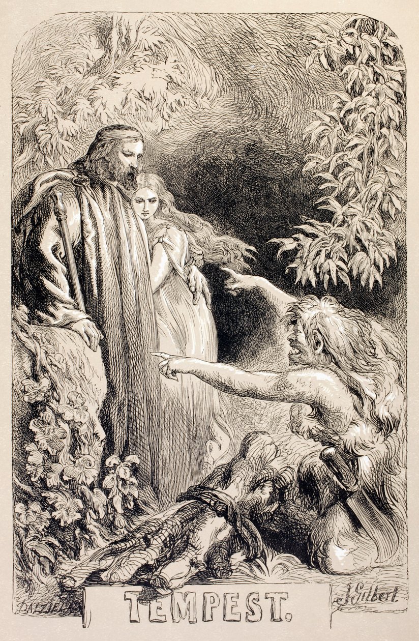 Illustrazione per La Tempesta, da 