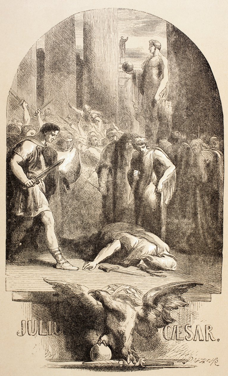 Giulio Cesare, 1890 da John Gilbert