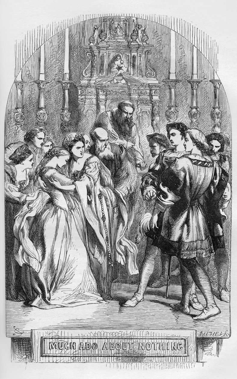 Molto rumore per nulla di William Shakespeare da John Gilbert