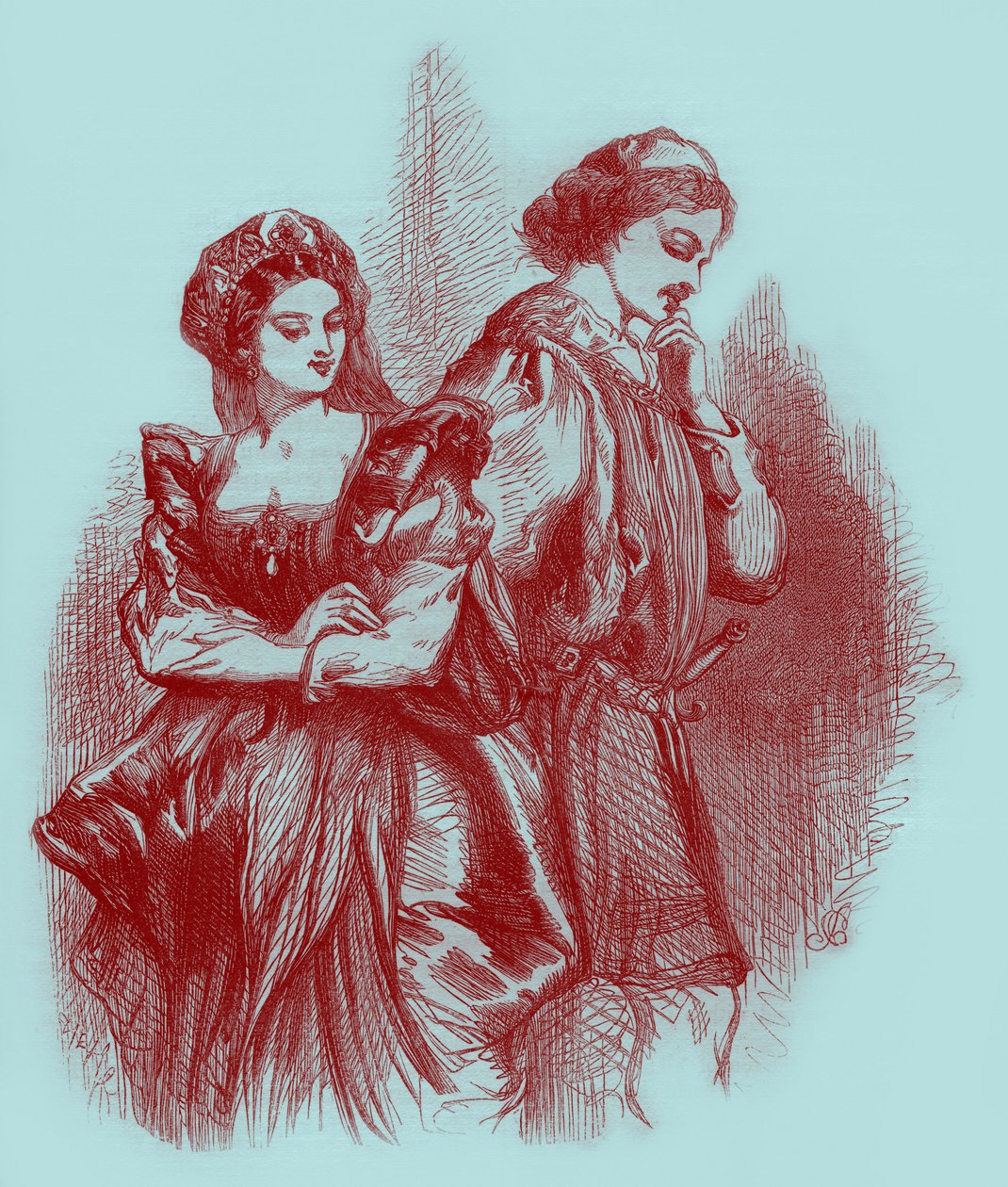 Molto rumore per nulla di William Shakespeare da John Gilbert