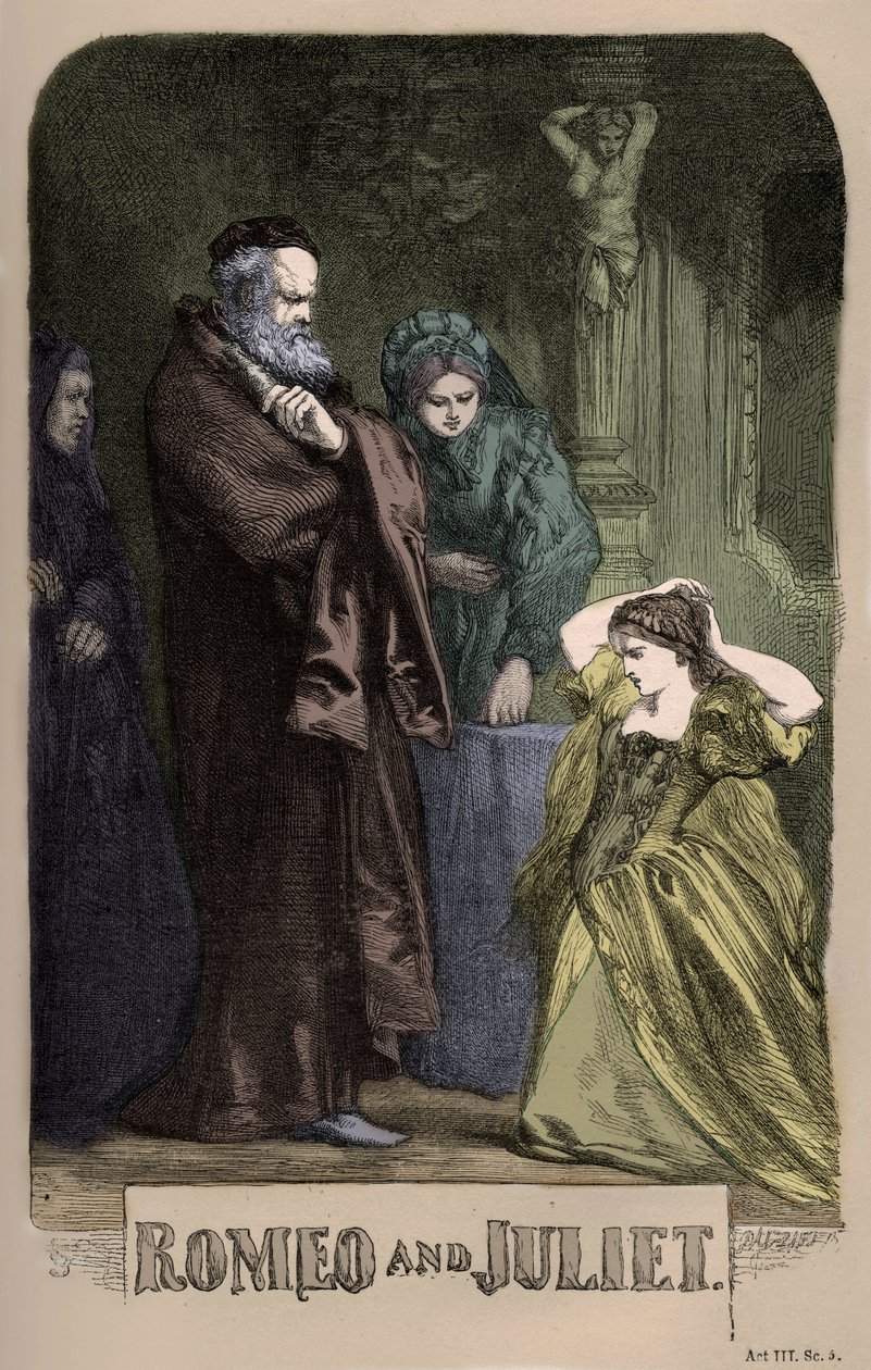 Romeo e Giulietta di William Shakespeare da John Gilbert