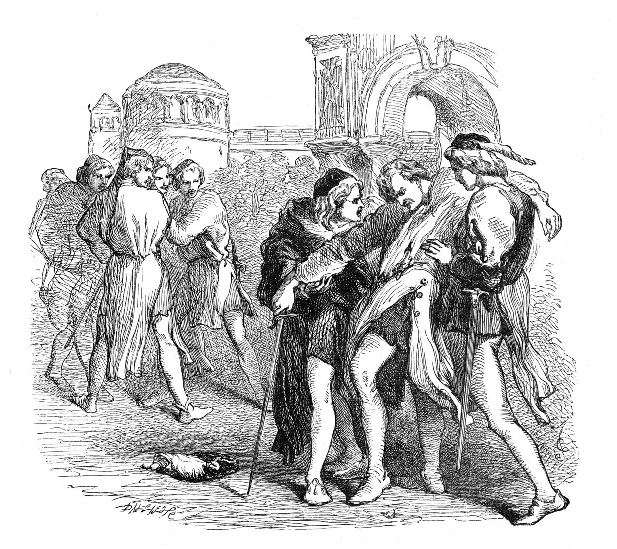 Romeo e Giulietta di William Shakespeare da John Gilbert