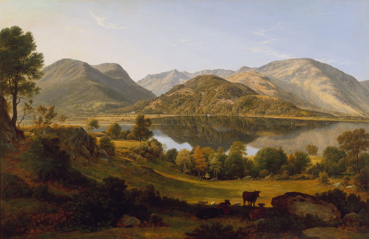 Ullswater, mattina presto da John Glover