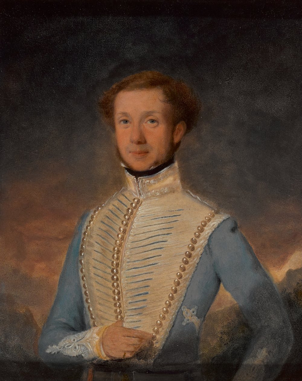 Tenente Henry Briggs, 2° Cavalleria Leggera di Madras, circa 1832 da John Godwin Williams