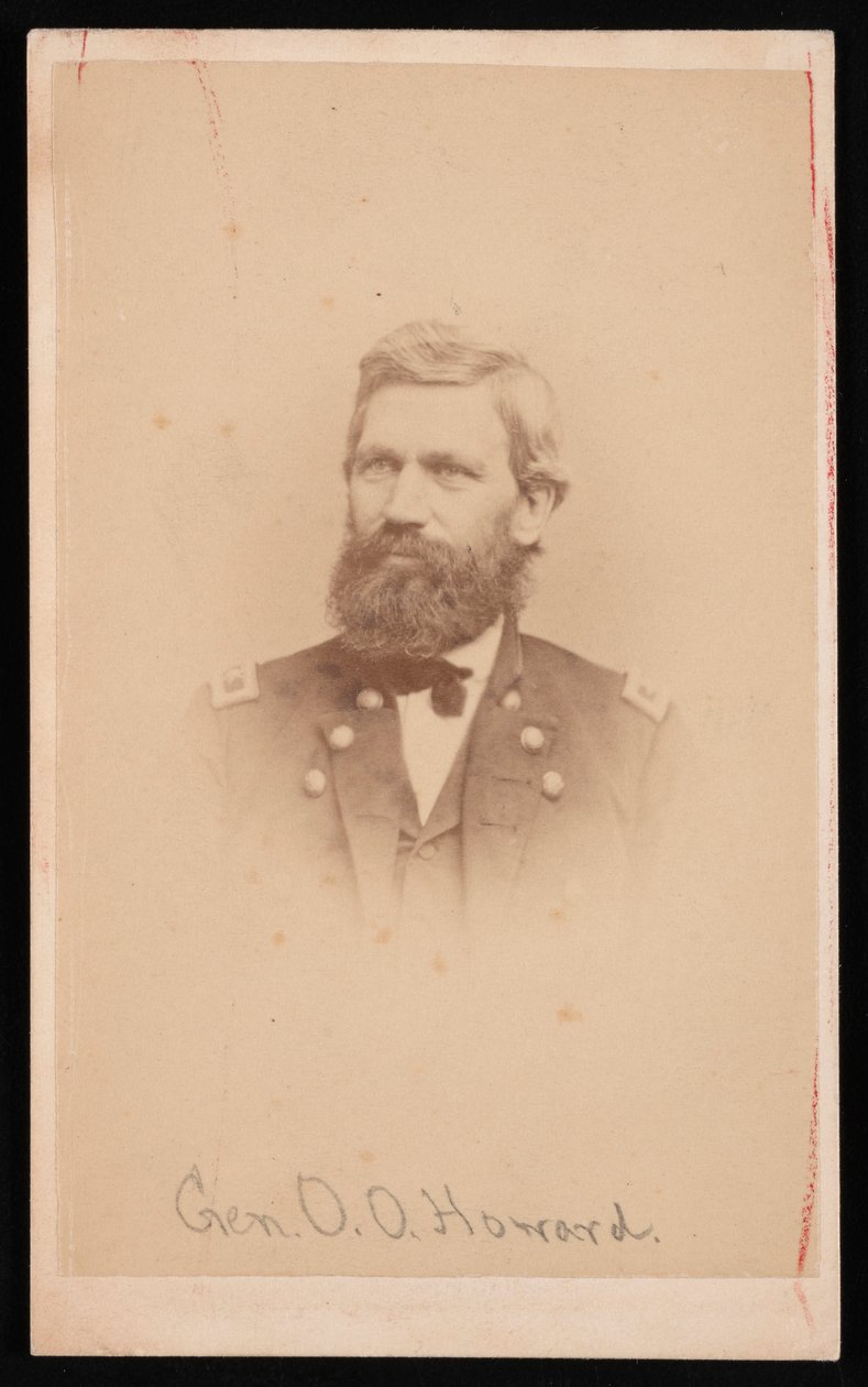 Ritratto del generale Oliver Otis Howard 1830-1909, 1860s da John Goldin