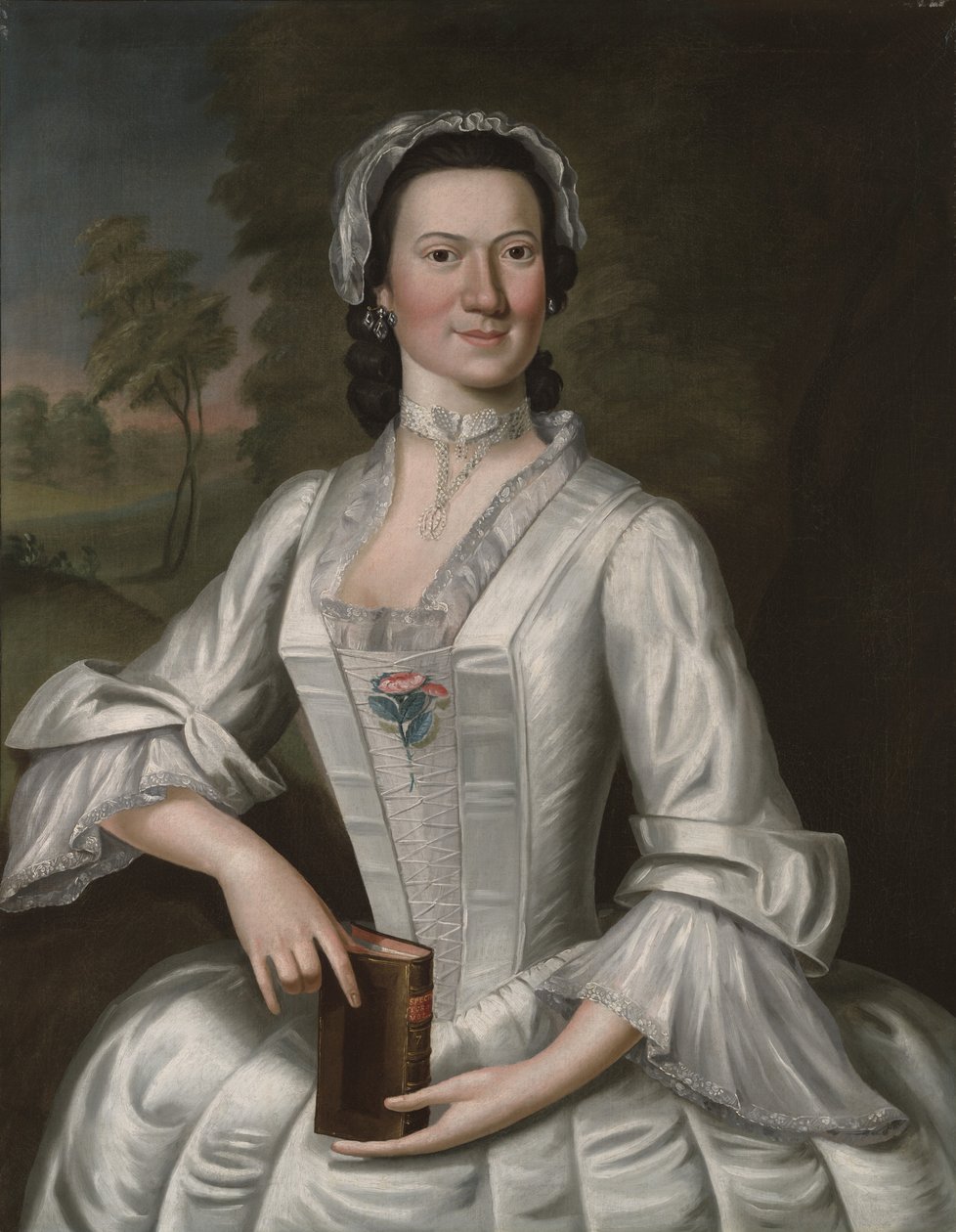 Elizabeth Moffatt Sherburne, c.1750 da John Greenwood
