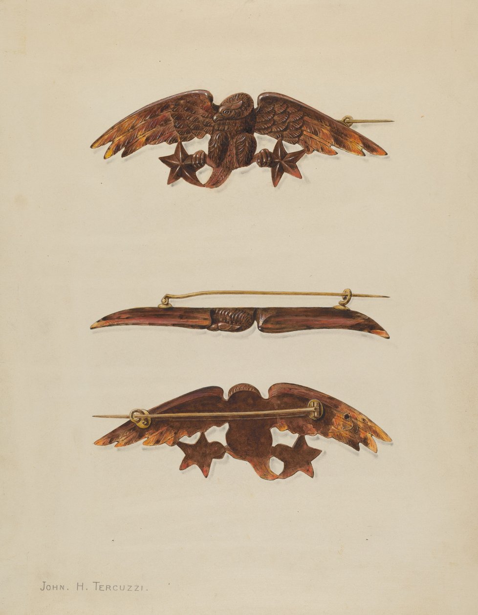 Spilla da John H. Tercuzzi