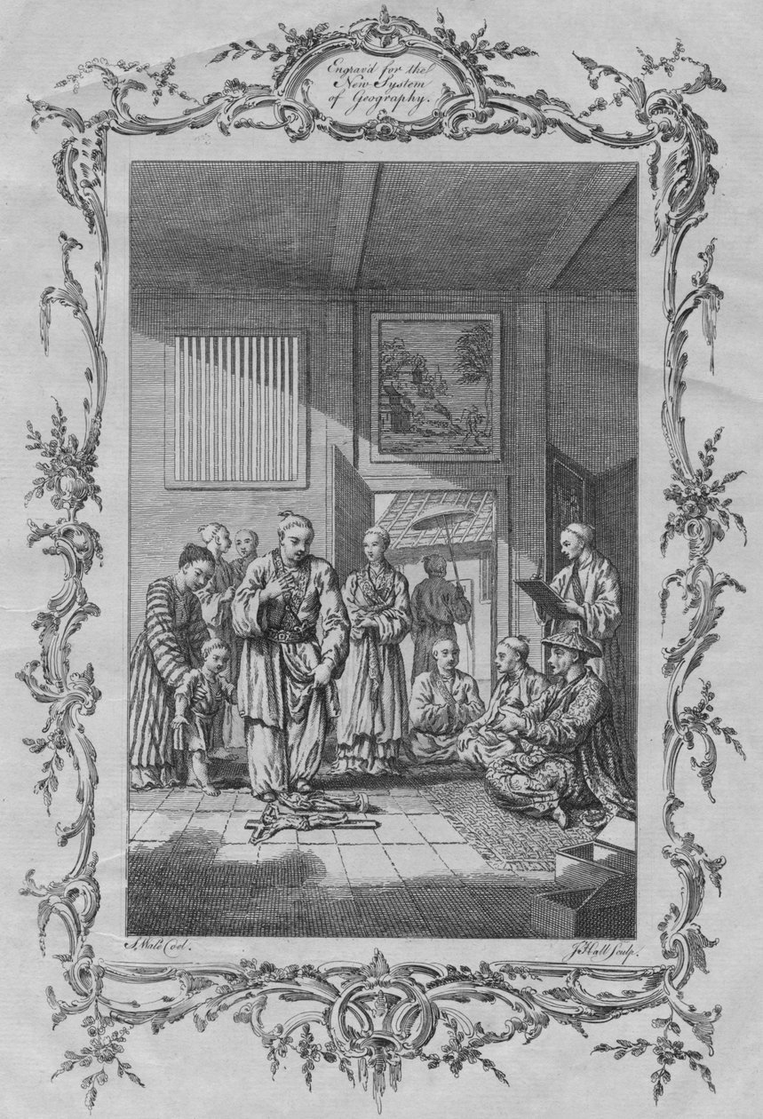 Atto di calpestare le immagini del nostro Salvatore e della Vergine Maria, 1765 da John Hall
