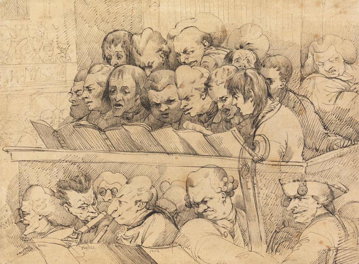 Coro e Orchestra (Una Banda Corale) da John Hamilton Mortimer