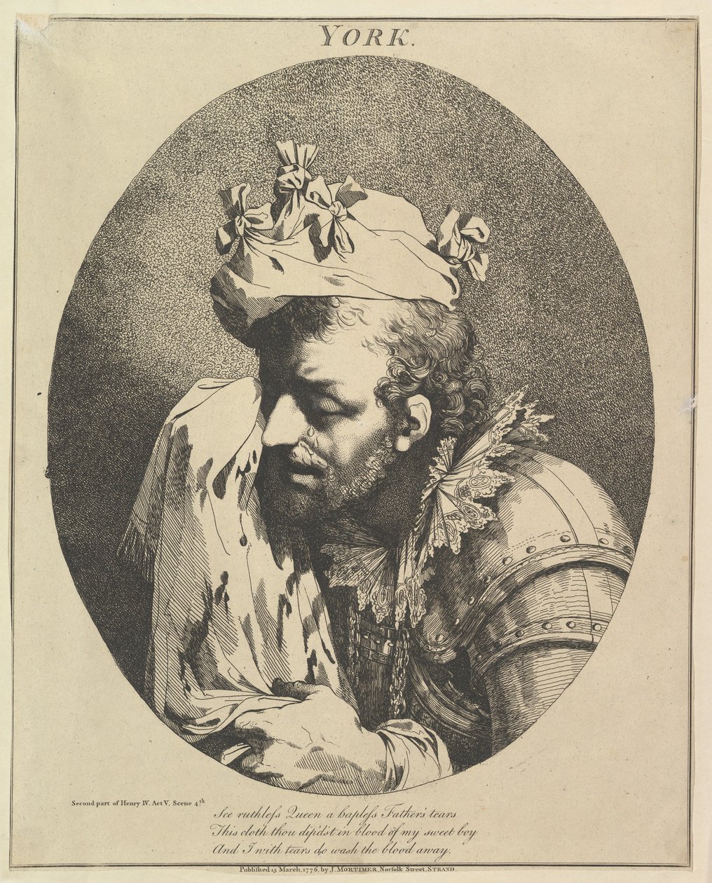 Duca di York Dodici personaggi di Shakespeare da John Hamilton Mortimer