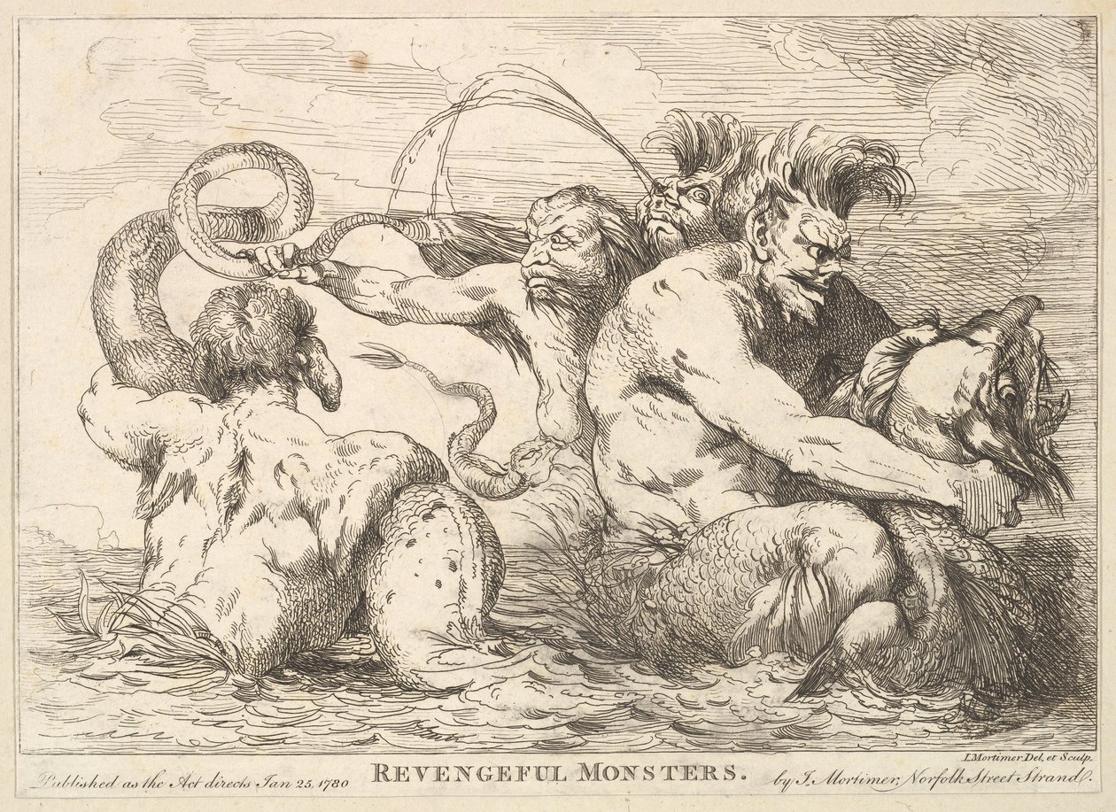 Mostri vendicativi da John Hamilton Mortimer