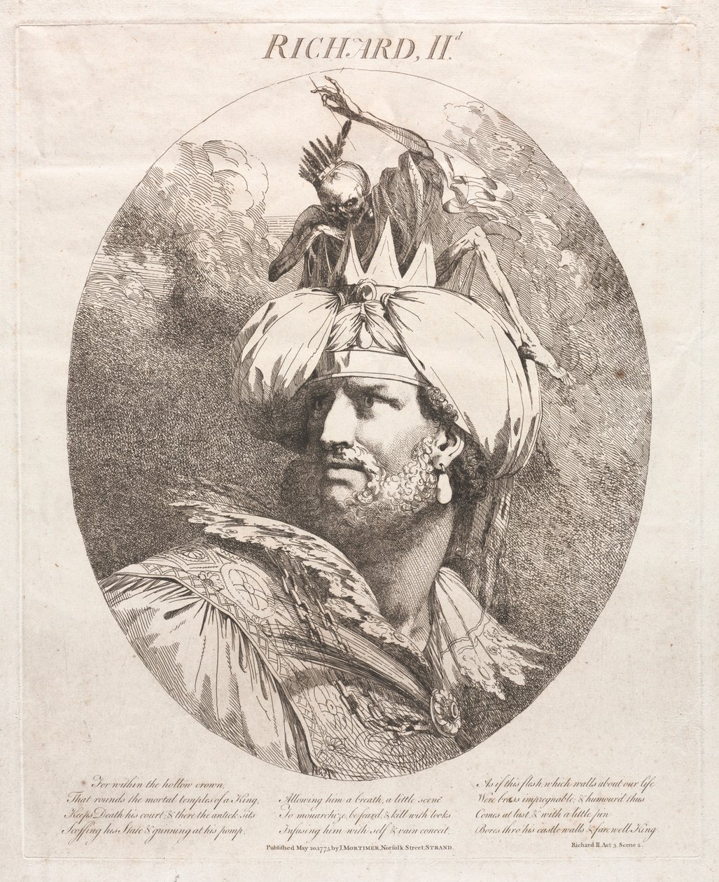 Riccardo II, 1775 da John Hamilton Mortimer