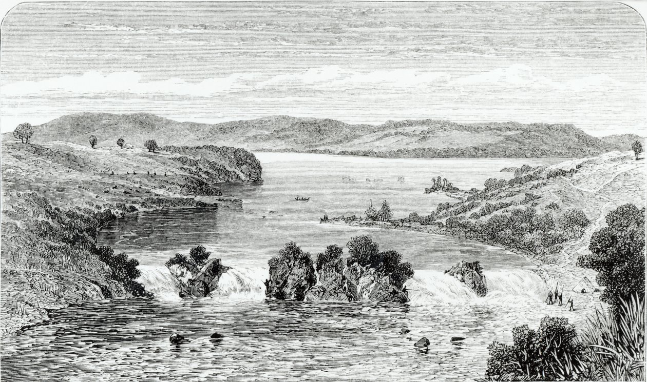 Le cascate di Ripon - il Nilo che scorre fuori dal Victoria N