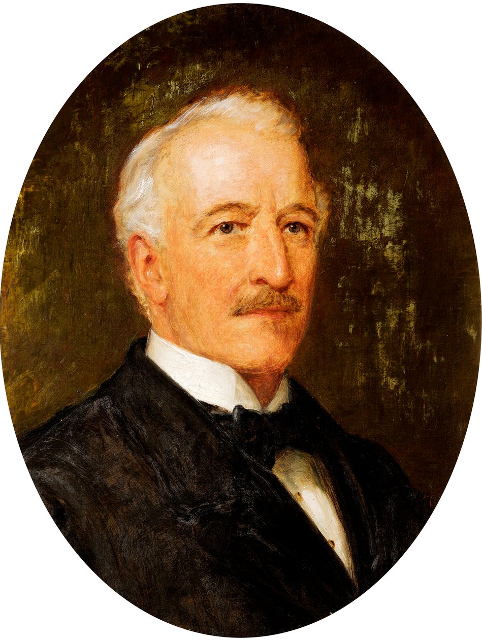 Barone Charles Conrad Adolphus du Bois de Ferrieres, deputato liberale per Cheltenham, c.1885-1900 da John Hanson Walker