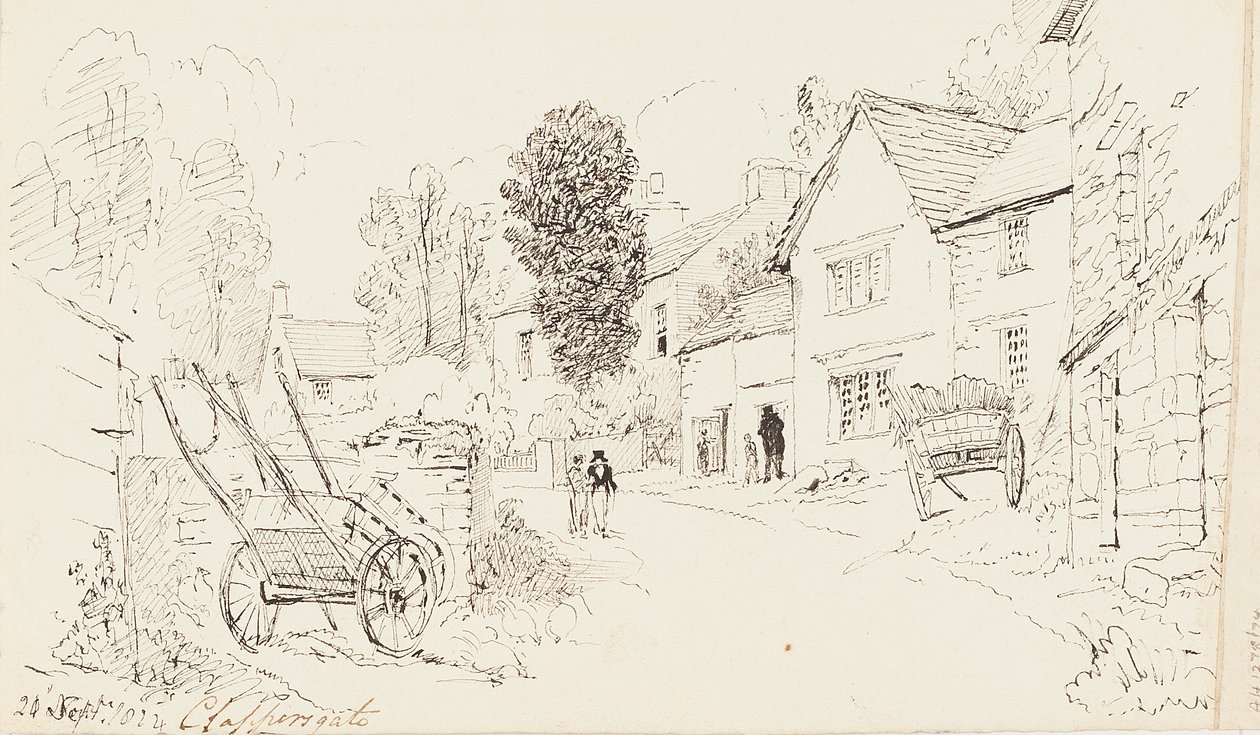 Clappersgate, 1823 da John Harden