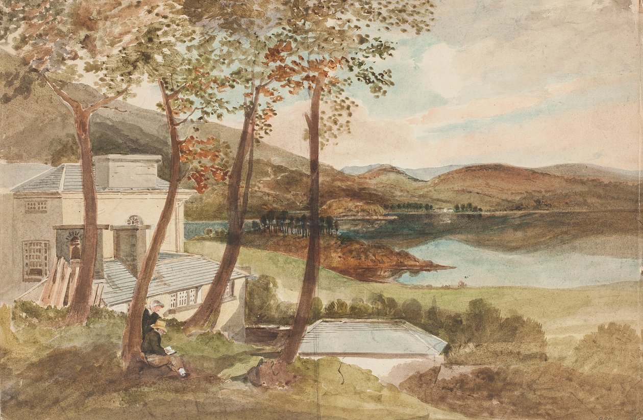 Hall e Windermere, Distretto dei Laghi, Cumbria da John Harden