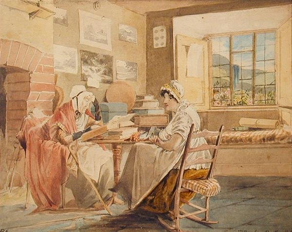 Interno, Brathay Hall da John Harden