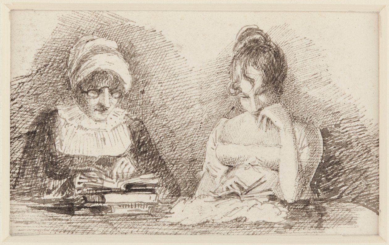 Jessy e la Signora H, 1806 da John Harden