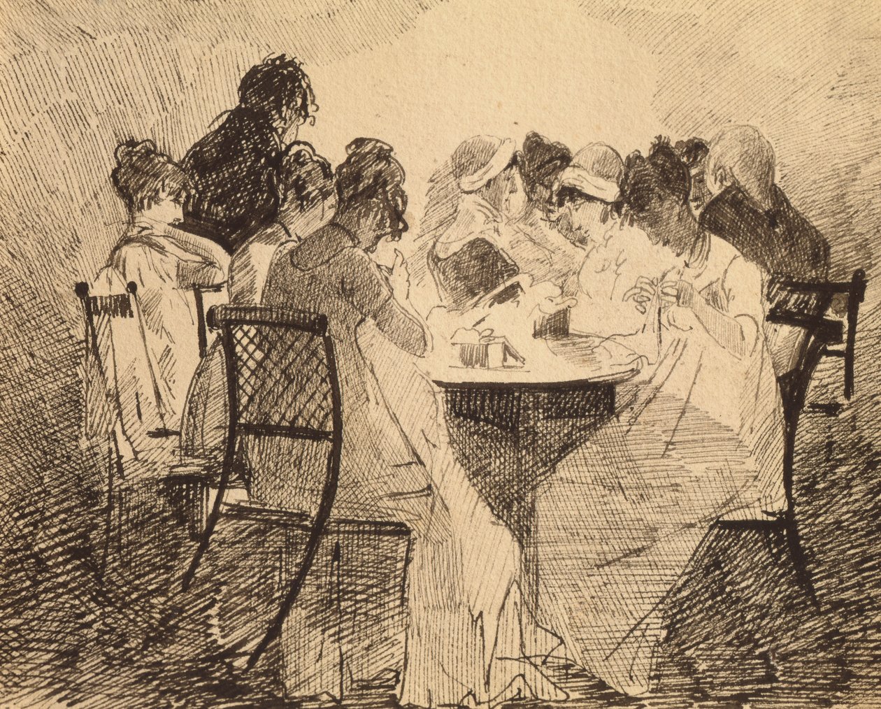 Festa a Dublino, 1809 da John Harden