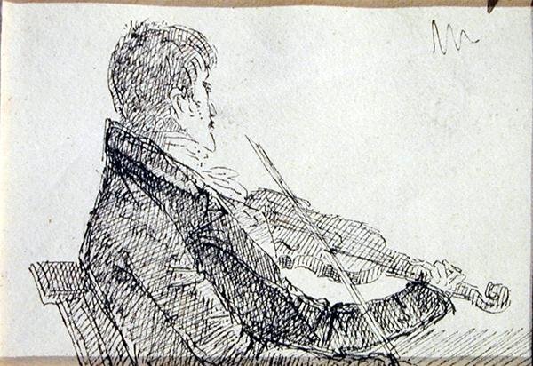 Suonando il Violino da John Harden