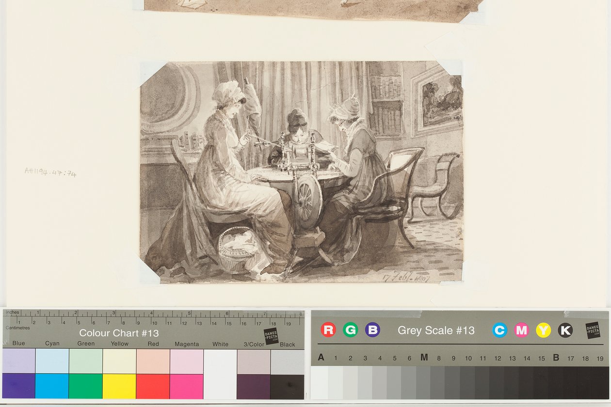 Filatura, lettura e scrittura, 17 febbraio 1807 da John Harden