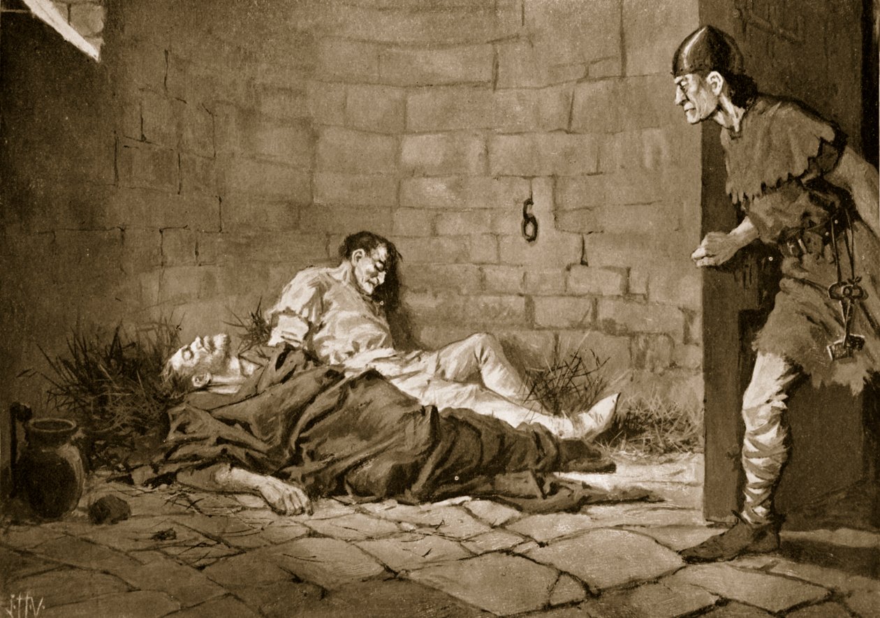 Imprigionamento e morte dei duchi Erik e Valdemar, 1318 da John Harris Valda