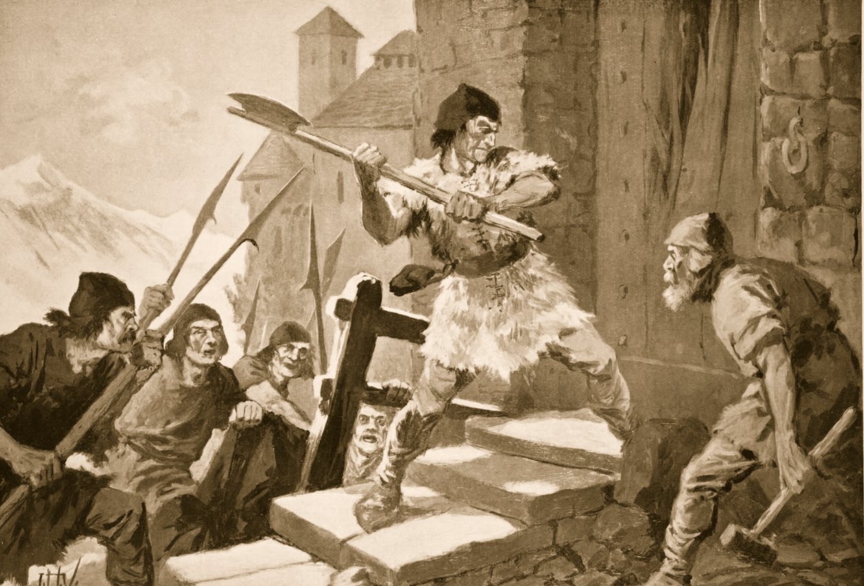 Rivolta del popolo di Appenzell e San Gallo da John Harris Valda