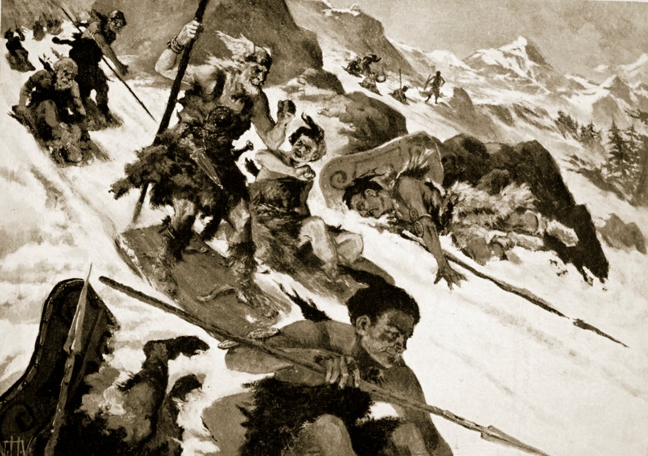 I Cimbri nelle Alpi da John Harris Valda