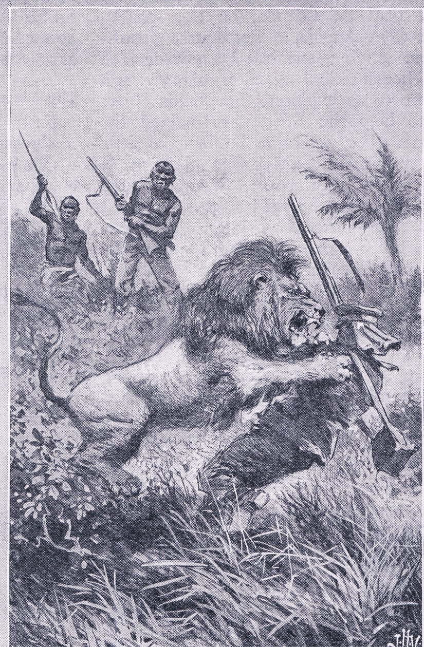 La fine di Livingstone, Newnes Pictorial Knowledge pubblicato da Newnes, c.1950 da John Harris Valda