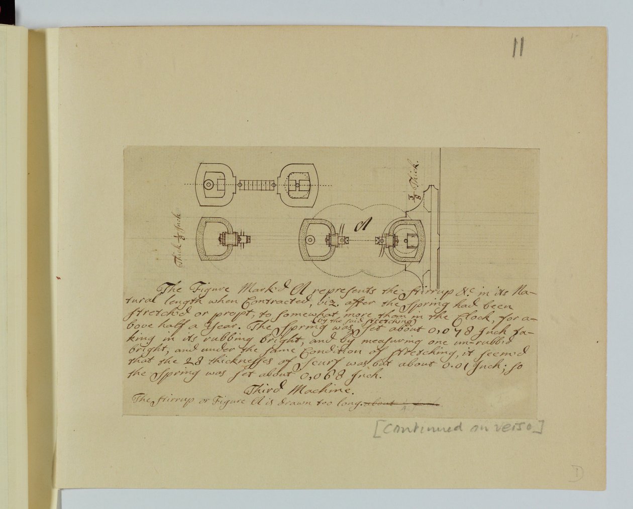 Disegni per il manoscritto da John Harrison