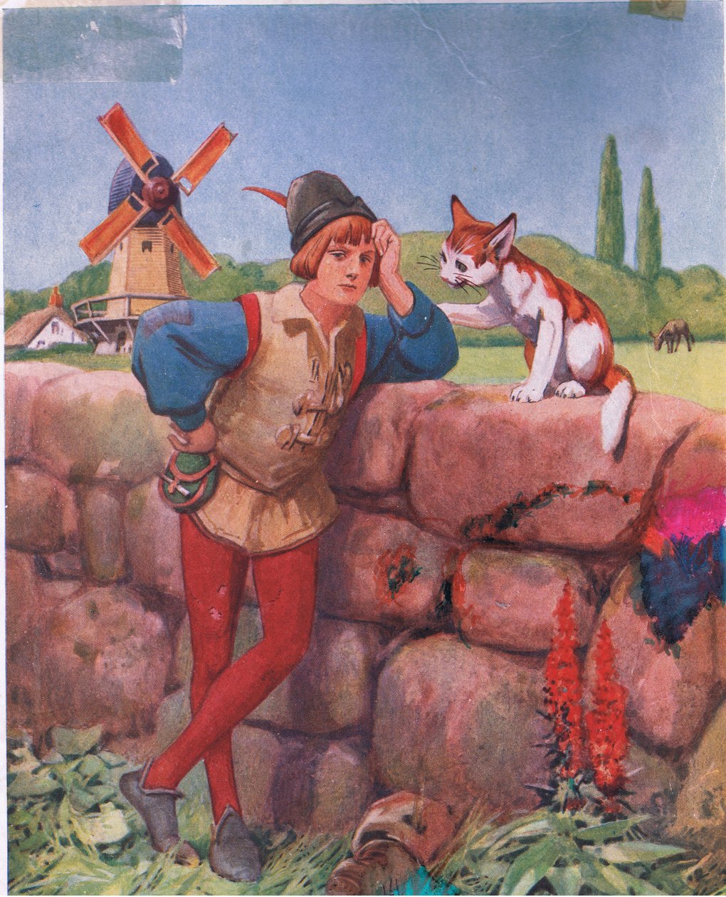 Dick Whittington e il suo gatto da John Hassall