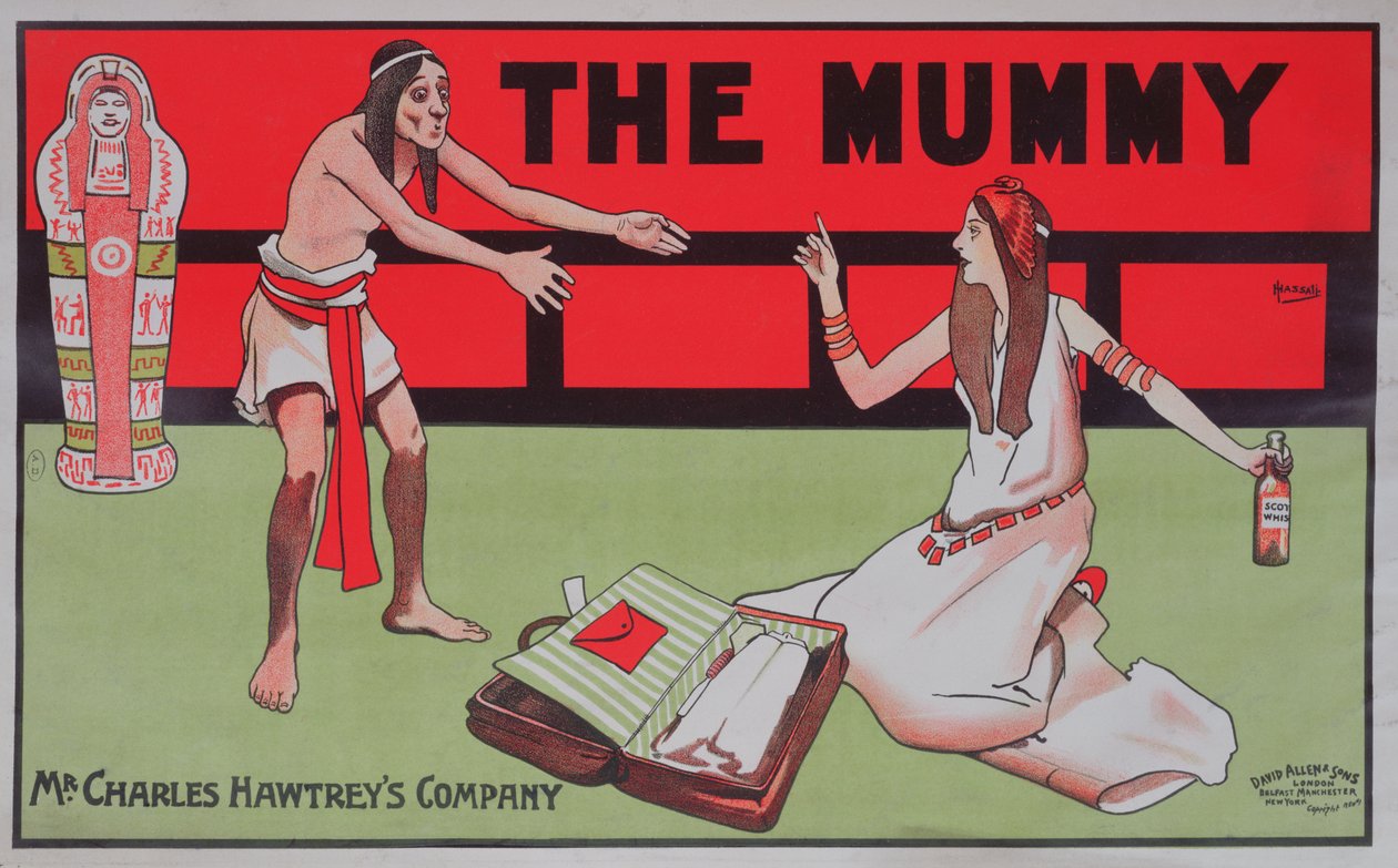 Poster pubblicitario per il whisky prodotto dalla compagnia Charles Hawtrey, c.1900 da John Hassall