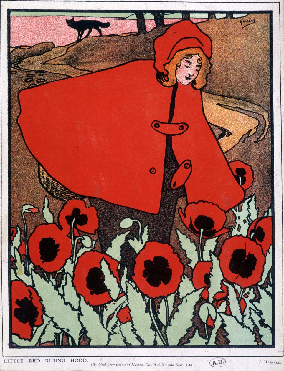 Cappuccetto Rosso - Poster, di John Hassall da John Hassall