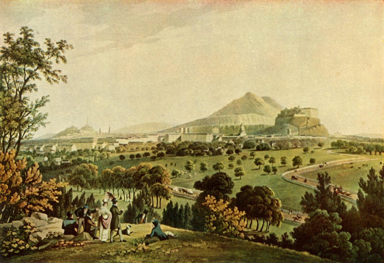 La Città di Edimburgo da John Heaviside Clark